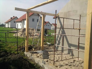 Budowa domu w Pucicach